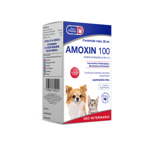 Amoxin 100 Oral Suspension - 30 ml