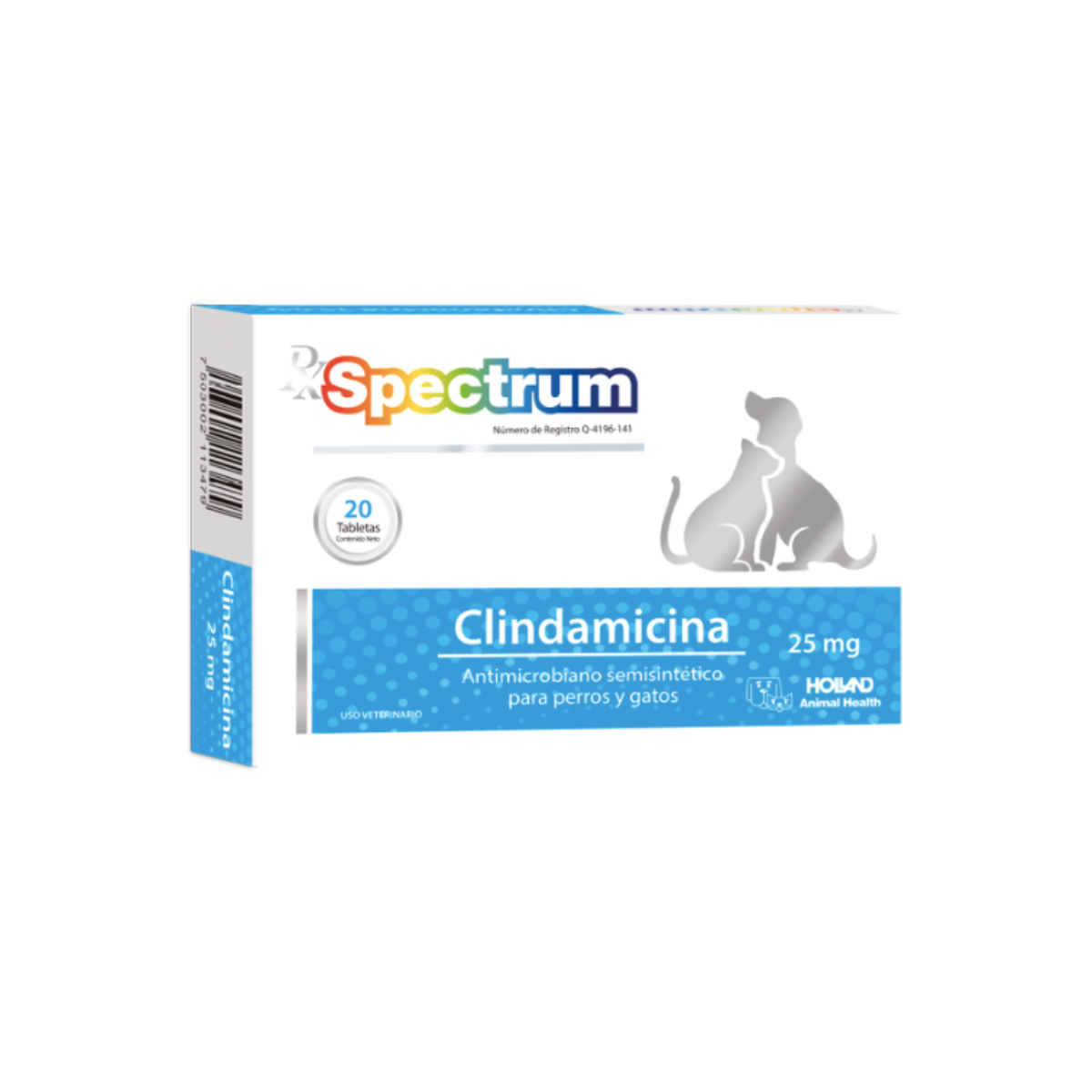 Rx Spectrum Clindamycin Tablets - 20 Tabs