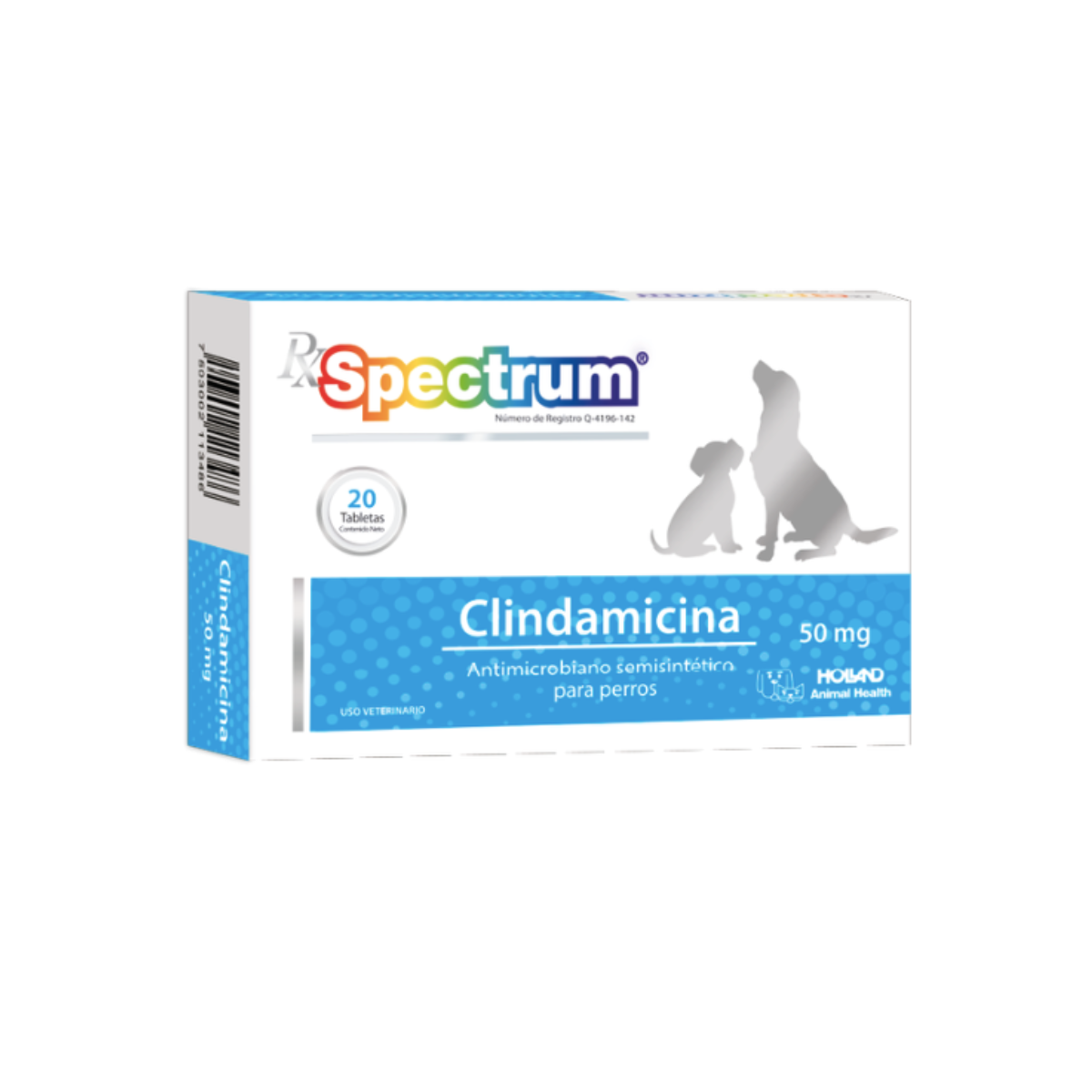 Rx Spectrum Clindamycin Tablets - 20 Tabs