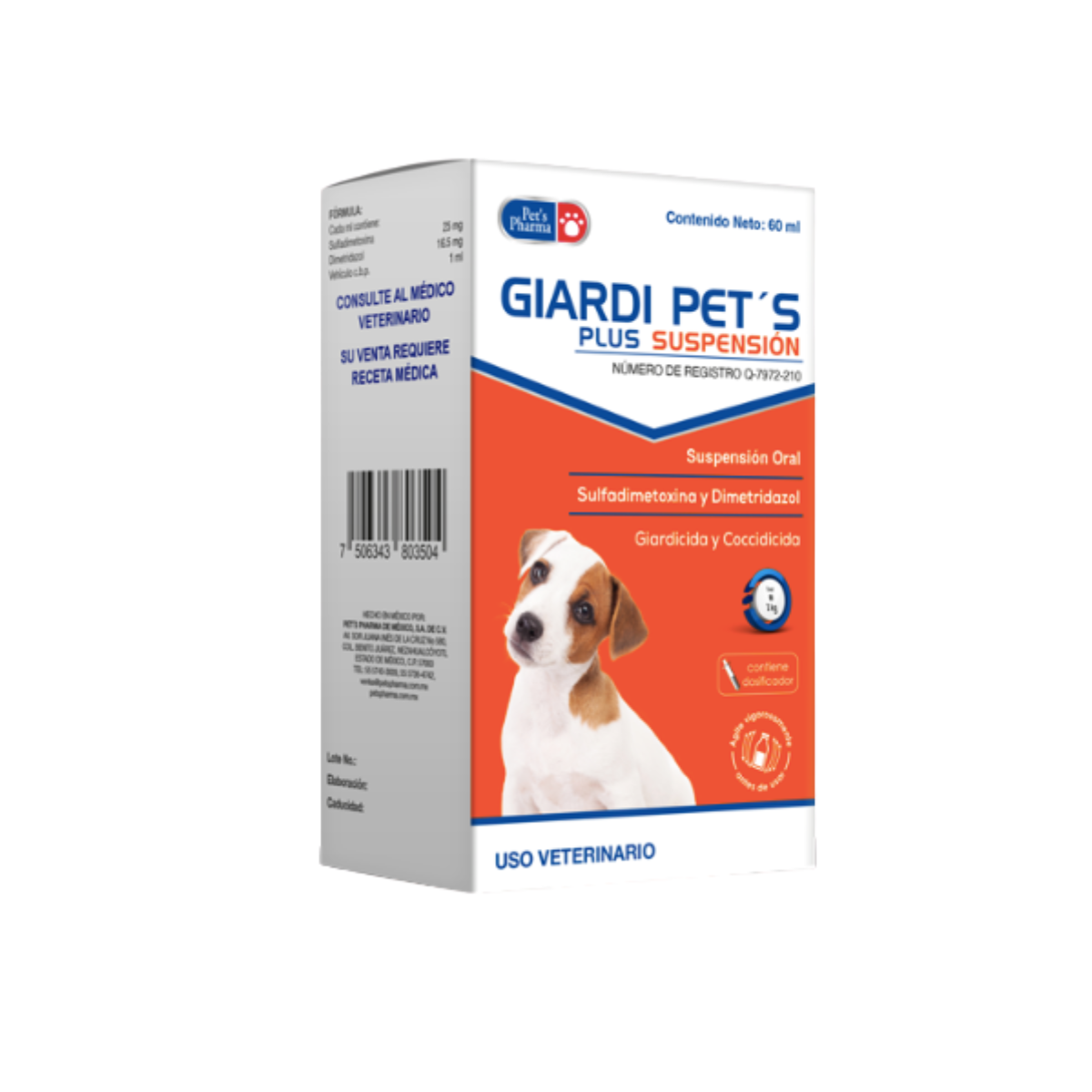 Giardi Pet's Plus Susp. Dogs (60ml)