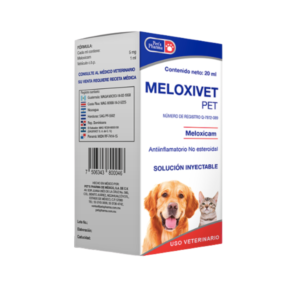 Meloxivet Pet 20 ml Inj.